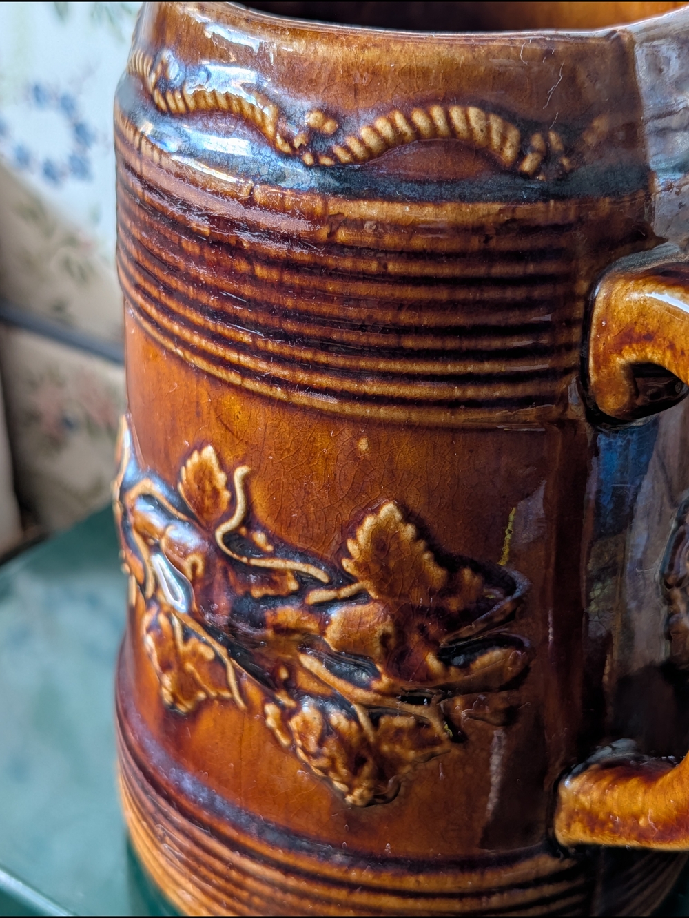 Vtg Ceramic Pitcher - Picture 7 of 9